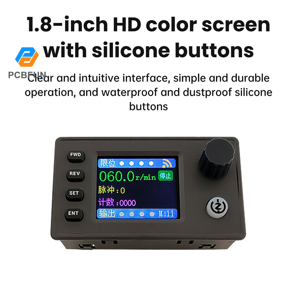 Pcbfun ZK- SMC05 Stepper Servo Motor Pulse Controller ไปข้างหน้าและย้อนกลับความเร็วระเบียบ