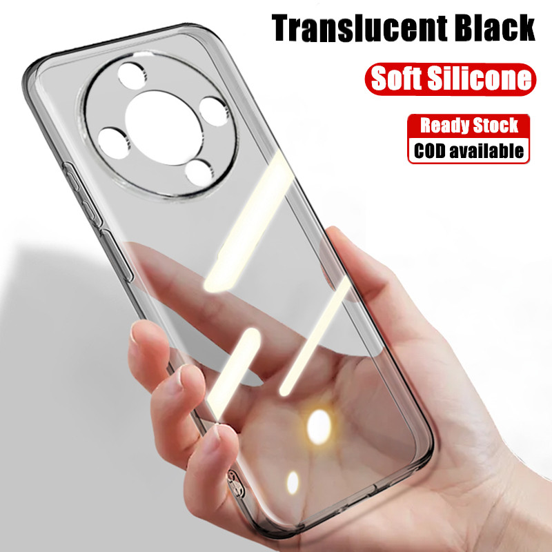 สําหรับ Huawei Honor X9D MTN-NX1 นุ่มโปร่งแสงซิลิโคนสีดํายืดหยุ่นกันกระแทก TPU คริสตัล Clear Cover ผ