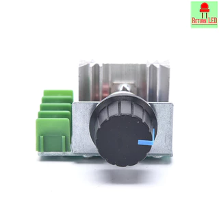 Dimmer 220V 2000W ตัวควบคุมความเร็วสวิตช์ หรี่ไฟ เครื่องปรับแรงดันไฟฟ้า ส่งเร็วของอยู่ไทย ReturnLED
