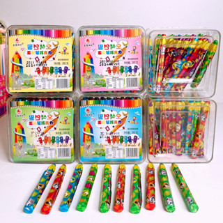 ช็อกโกเเลตดินสอสีตลับ [1 กล่อง 30 เเท่ง]