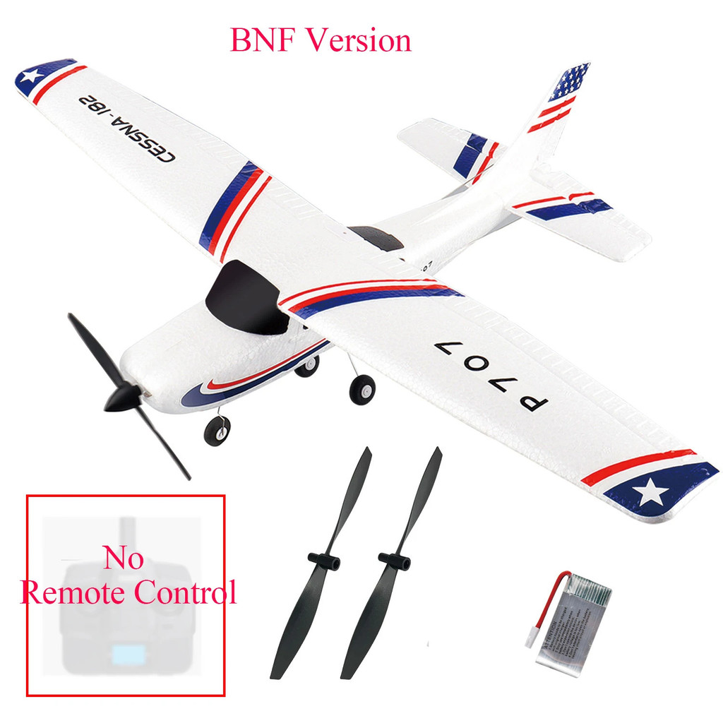 Cessna 182 Micro Rc เครื่องบิน Bnf ไม่มีเครื่องส่งสัญญาณกลางแจ้ง Drone ของเล่นสําหรับอายุ 14 + เด็กข