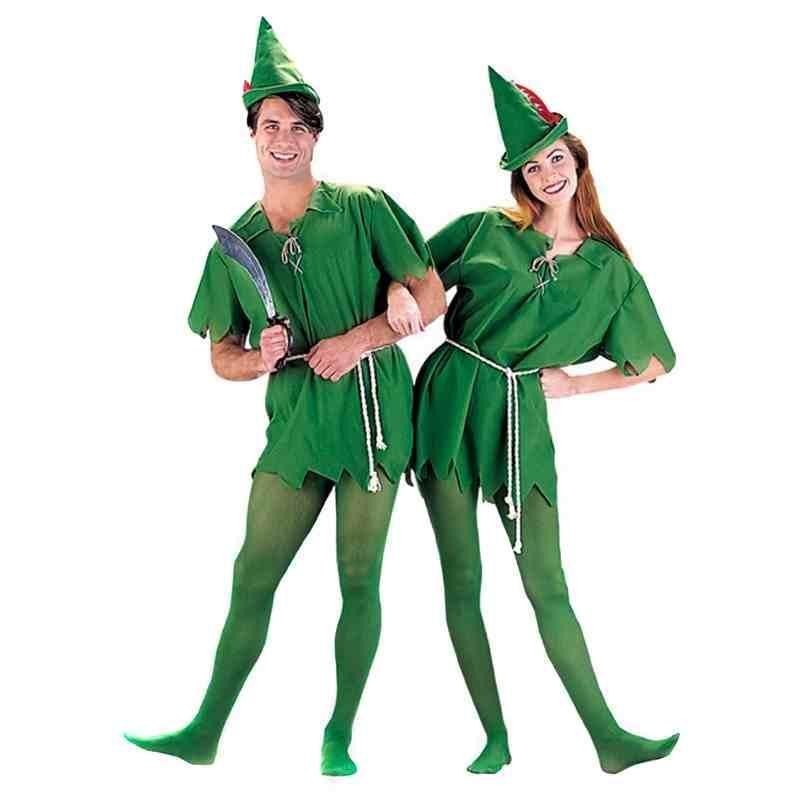 #Halloween COS Wizard of Oz elf เครื่องแต่งกาย Robin Hood Peter Pan ชุดการแสดง Peter Pan, 万圣COS绿野野野野