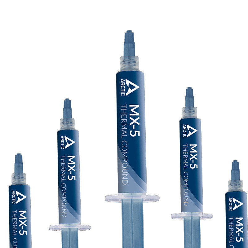 Arctic MX-5 2g/4g/8g บรรจุจาระบีซิลิโคนนําความร้อนโน้ตบุ๊ค CPU กราฟิกการ์ดวางความร้อนจาระบีซิลิโคน