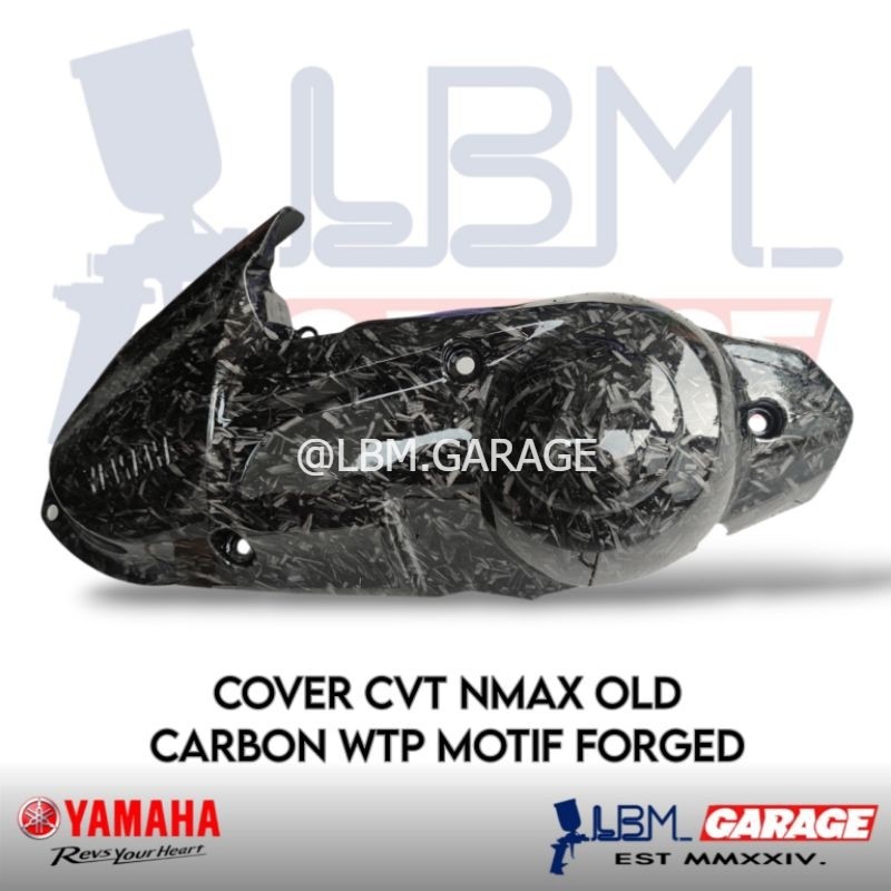 ฝาครอบ CVT Nmax Old Carbon WTP ลายปลอม