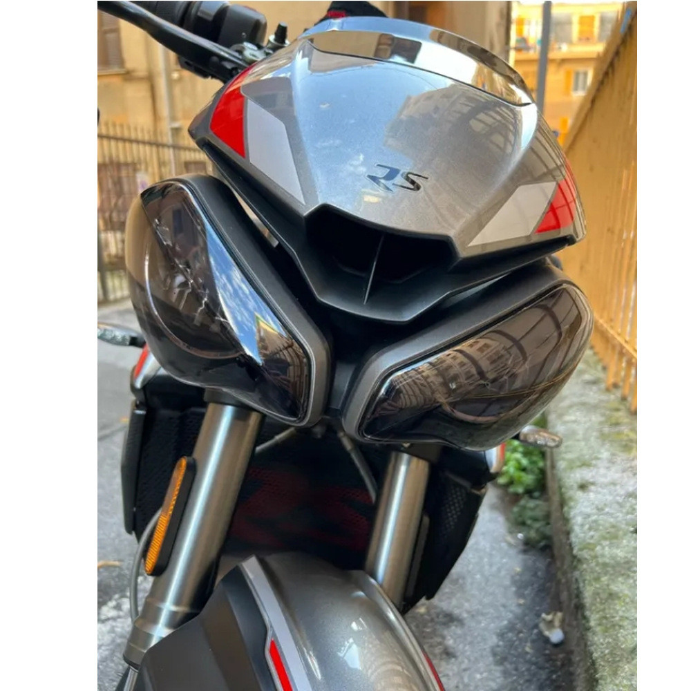 เหมาะสําหรับTriumph Street Triple 765RS前灯膜保护膜贴纸2023-2024