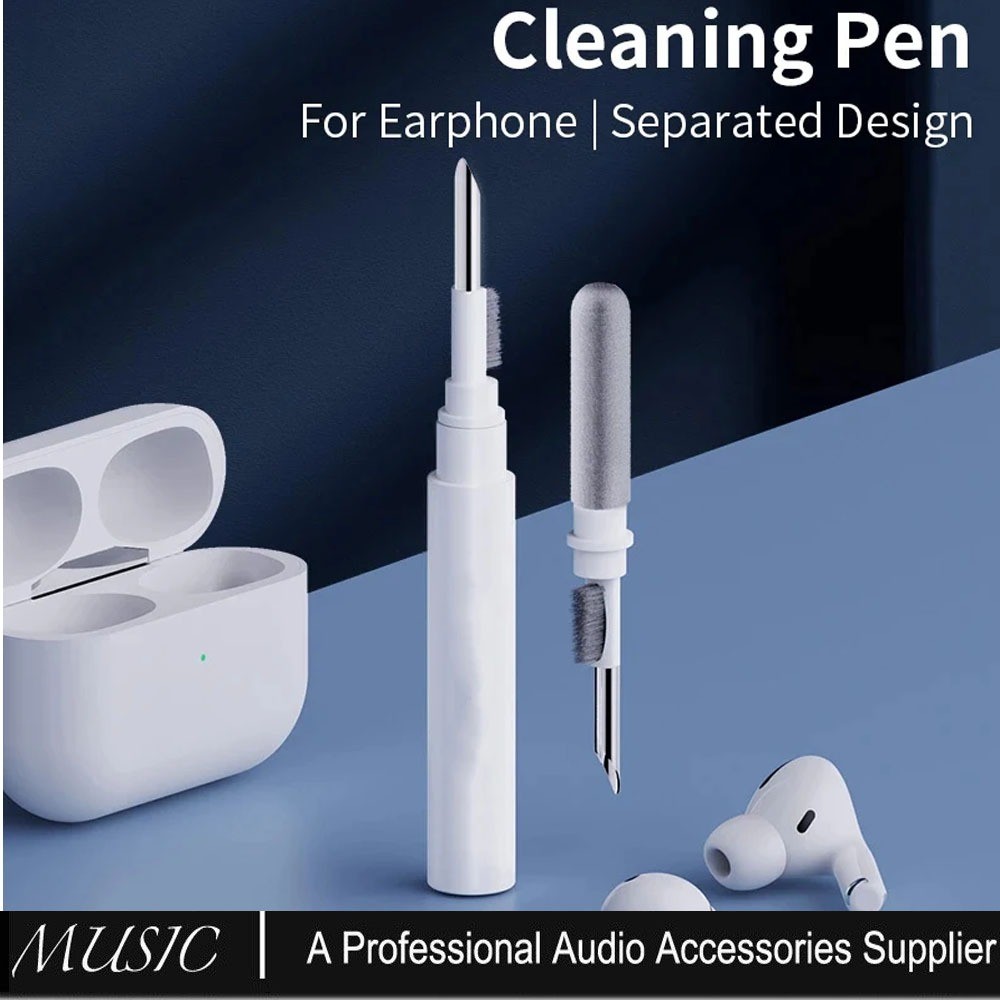 SAMSUNG ปากกาทําความสะอาดหูฟัง สําหรับ AirPod Pro/3/2/1, แปรงชุดหูฟัง, รองรับ Xiaomi/Samsung