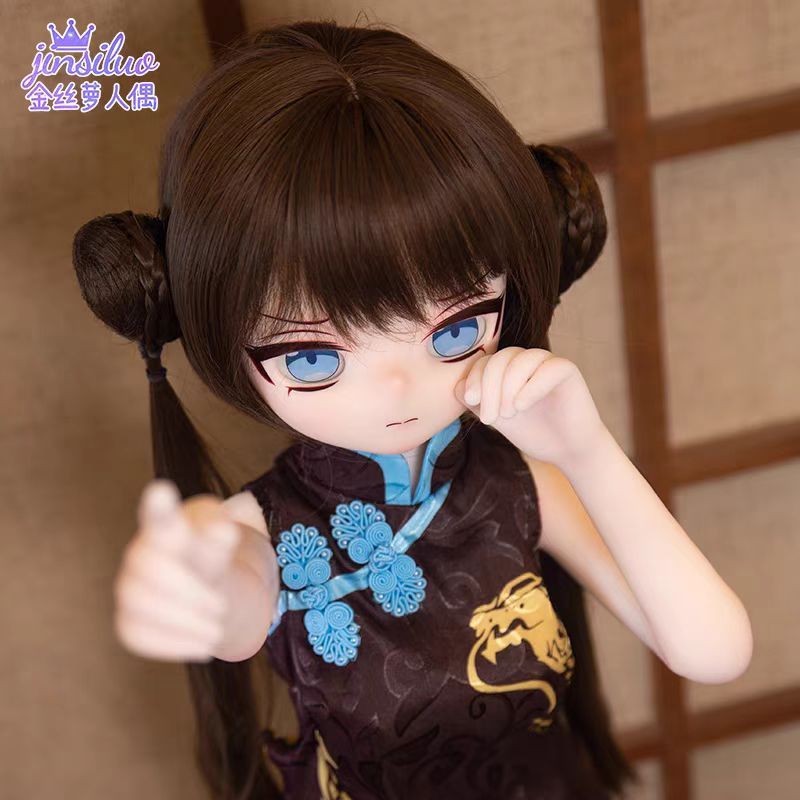 ตุ๊กตาไวนิล BJD ของแท้ทำด้วยมือข้อต่อที่เคลื่อนย้ายได้ยางนุ่มตุ๊กตาทหารรองอะนิเมะเครื่องประดับเทพเจ้