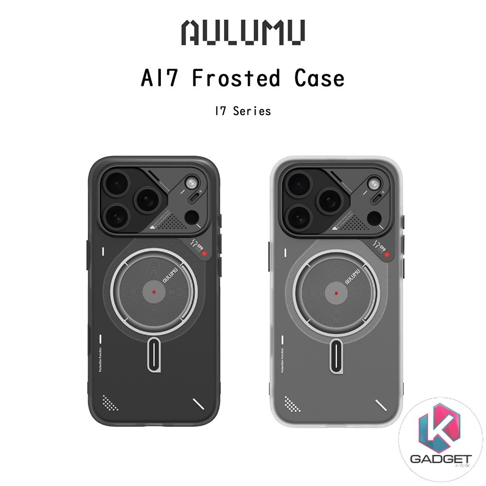 AULUMU A17 Frosted Case เคสTPUกันกระแทกเกรดพรีเมี่่ยม เคสสำหรับ iPhone 17Pro/17Promax (New)