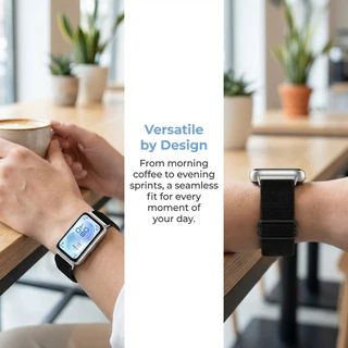 สายยืดหยุ่นไนล่อน for Smartwatch Huawei Band 11 /11 Pro สายรัดข้อมือไนล่อนสายรัดข้อมือ for Huawei Band 10 9 8 NFC