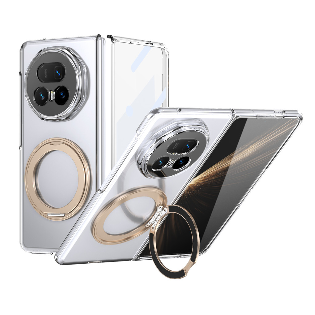 Anti-Yellowing Hard PC Clear Case สําหรับ Honor Magic V3 รูปที่ 2