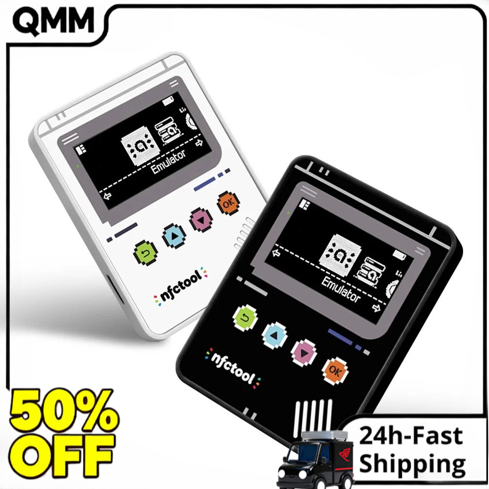 Enhanced Range Multi-Functional NFC Emulator ติดตั้งปุ่มจอแสดงผล OLED ประเภท C ชาร์จสนับสนุนสวิทช์ 2