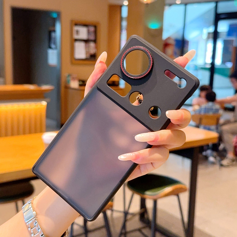 เคสแข็งผิวสัมผัสแมตต์พรีเมียมสําหรับ ZTE Nubia Z70 Ultra/Z70S Ultra