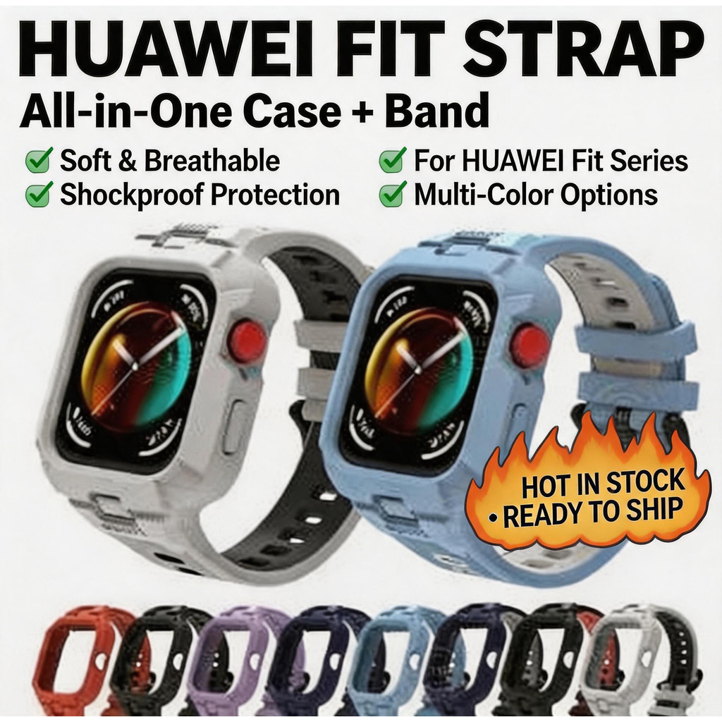 เหมาะสําหรับ Huawei Watch Fit4pro แบบบูรณาการสายคล้องคอ fit5pro fit5 Fit4 Pro Fit4 Fit3 สบาย Breatha