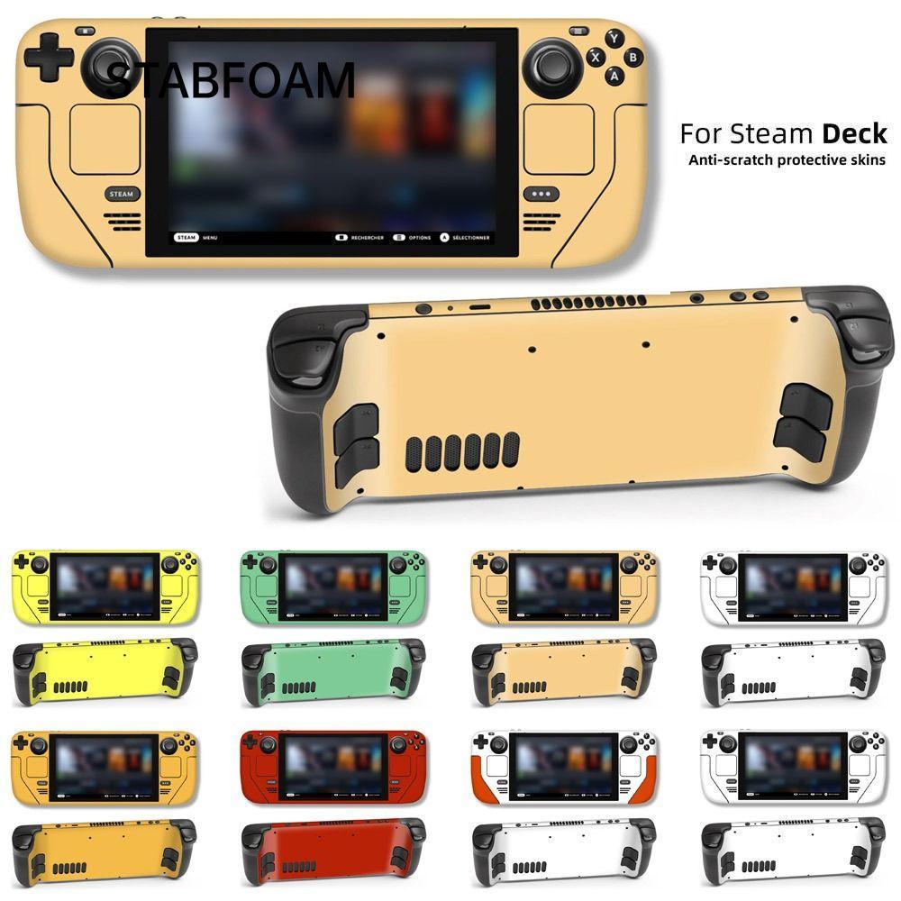 STABFOAM Decal DIY สําหรับ Steam Deck Full Set Skin สําหรับ Steam Deck