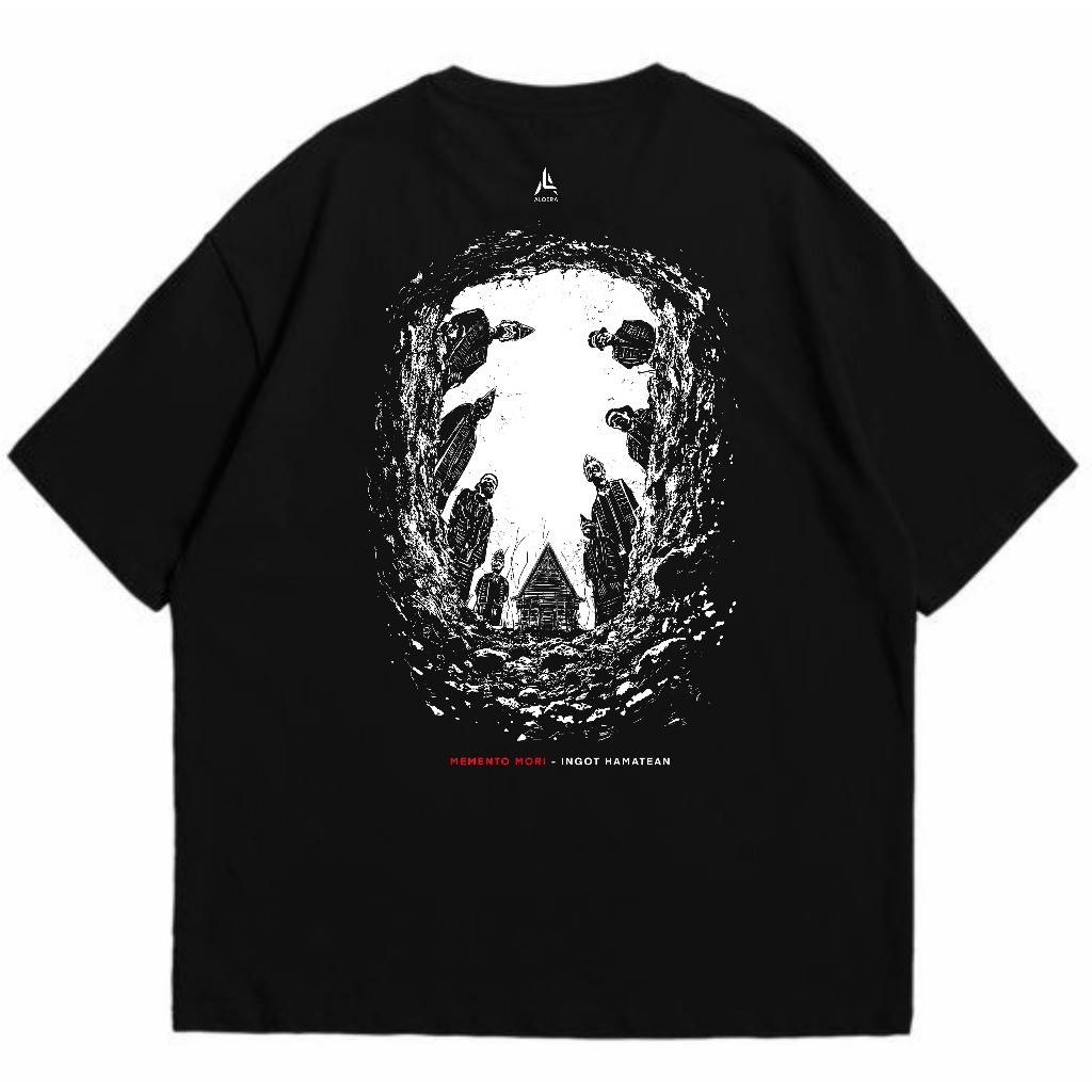 เสื้อยืดโอเวอร์ไซส์ Memento Mori