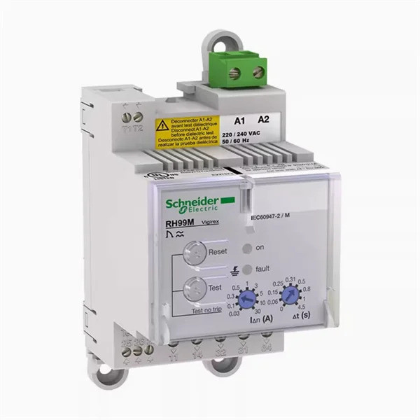ยี่ห้อใหม่ ป้องกันรอยขีดข่วน รีเลย์ RH99M 56173 Residual Current ดําเนินการรีเลย์ 220-240v ใหม่และต้