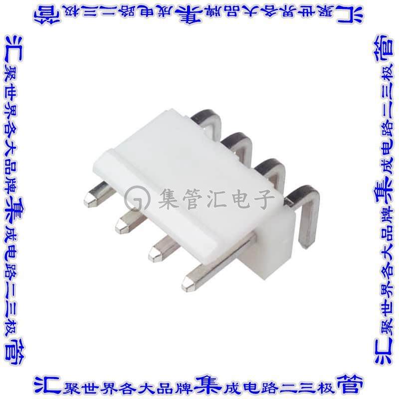 B4PS-VH Pin Socket Connector 4POS Connector 3.96mm Male Pin Through Hole มุมขวาดีบุก