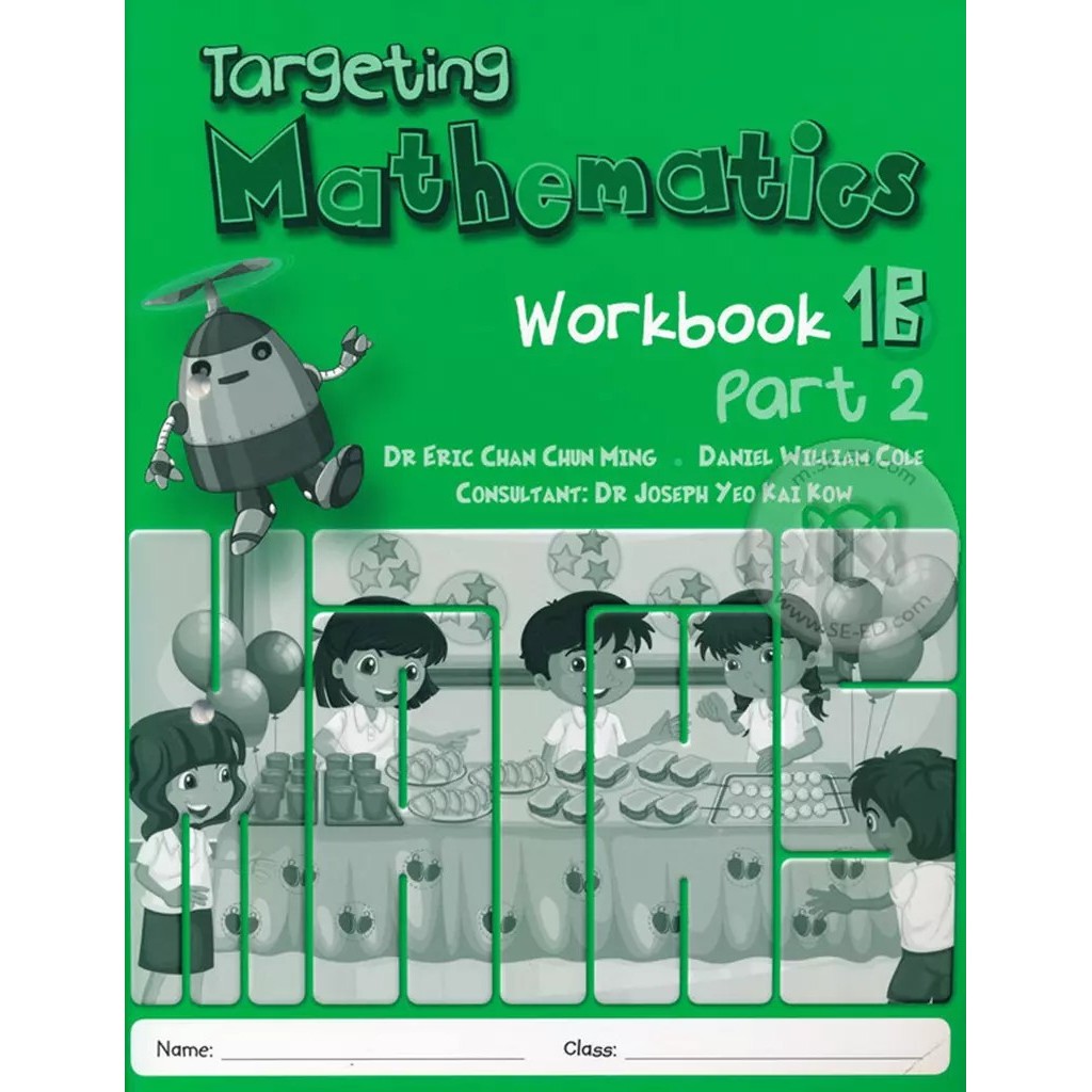 Se-ed (ซีเอ็ด) : หนังสือ Targeting Mathematics 1B Part 2 : Workbook - St.Gabriel's Foundation Editio