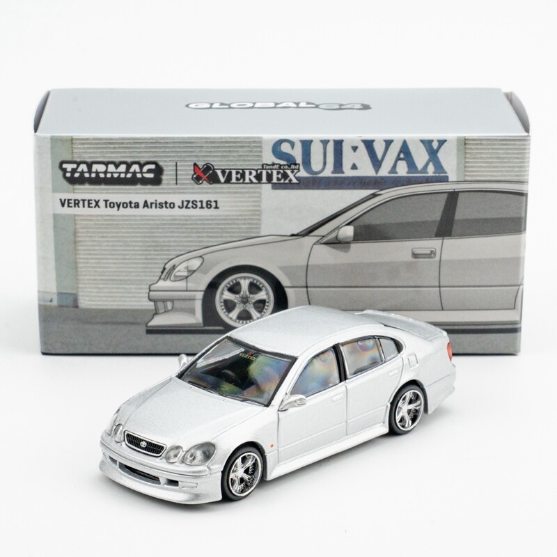 TW 1: 64 VERTEX Toyota Toyota Aristo JZS161 โมเดลรถอัลลอยผลิตภัณฑ์สําเร็จรูป