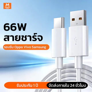 66Wชุดชาร์จเร็วสุด SUPER VOOC สายชาร์จเร็วพิเศษ USB-C เหมาะสำหรับ OPPO series ทุกรุ่น [รับประกัน1 ปี]