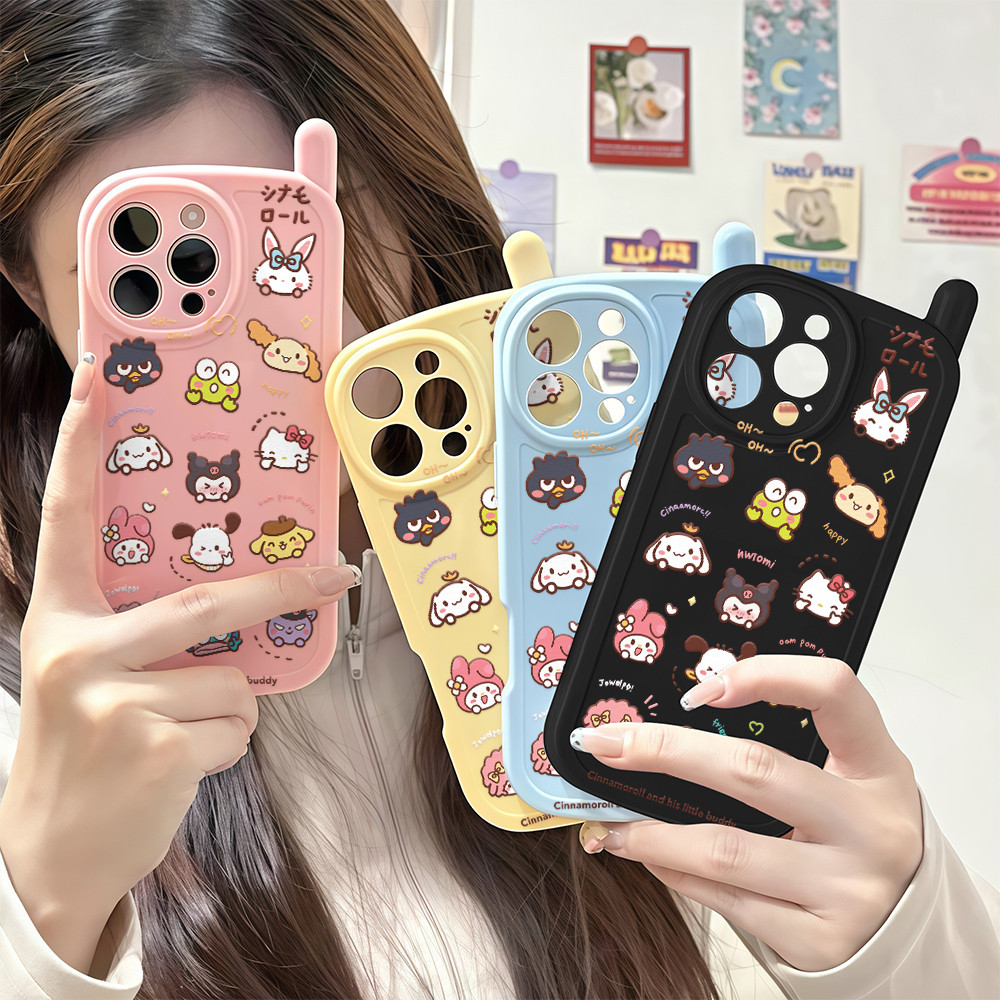 เคสสำหรับไอโฟน12 CODที่ไทย ตุ๊กตา การ์ตูนน่ารัก เคสโทรศัพท์อิฐRetroTPU For IPhone17 16 11 12 13PROMAX 15 14 7 8PLUS XSXR