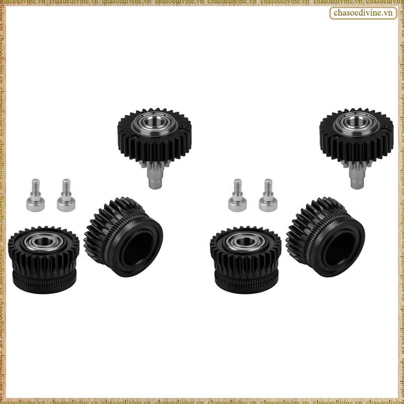 [KG X] 2X K1C Extruder K1 เกียร์โลหะทั้งหมด Filament Drive Gear สําหรับ K1 Max Extruder เคลือบชุบสีด