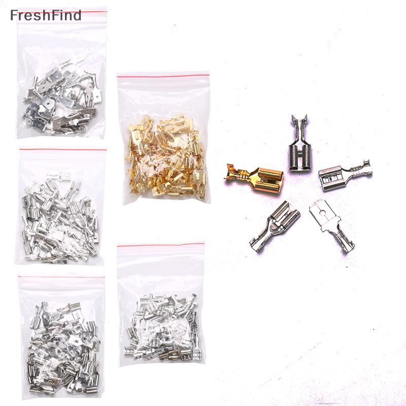 50PCS 6.3 Crimp Terminal ชายหญิง Spade Connector Crimping Terminal