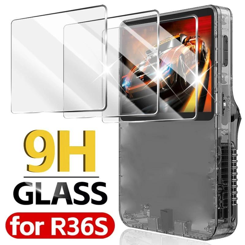 1-3PCS Tempered Glass Flim Screen Protective for R36S Game Console Anti-Scratch Protector Cover for 