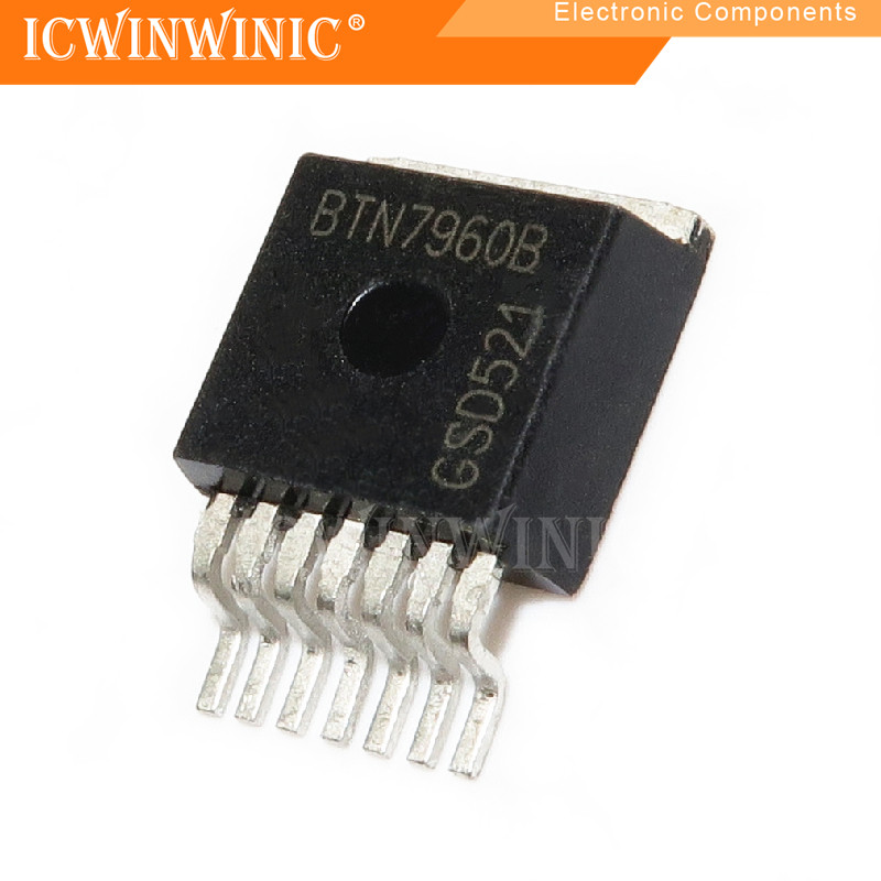 5 ชิ้น BTN7960B BTN7960 TO-263-7 ส่วนประกอบอิเล็กทรอนิกส์