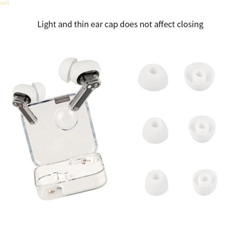 Infi สําหรับ Nothing Ear 2 1 หูฟังกันฝุ่น Eartips Pad กันน้ํา