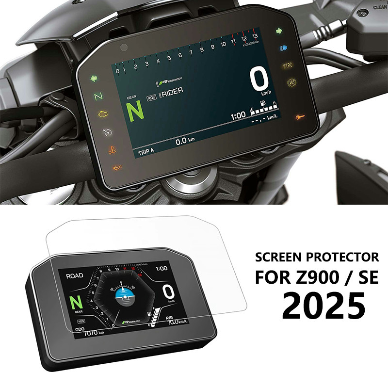 FS2025 Z900 Dashboard Screen Protector For KAWASAKI Z 900  Z900SE Z900 Accessories TPU Instrument Fi