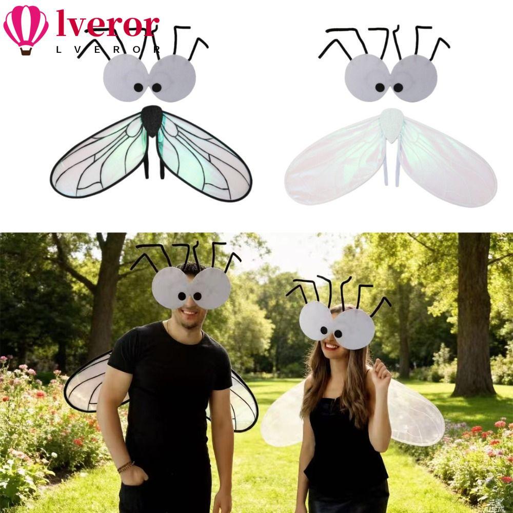 LVEROR ปีกคอสเพลย์สําหรับเด็ก, บทบาทเล่นปีกพร้อมชุด Fly, อุปกรณ์เสริมประสิทธิภาพ Fly เครื่องแต่งกาย 