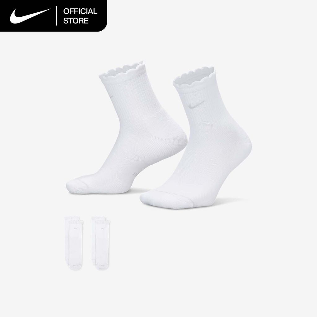 Nike Everyday Elevated Mid-Crew (2 Pairs) Socks - White [IH8621-910]