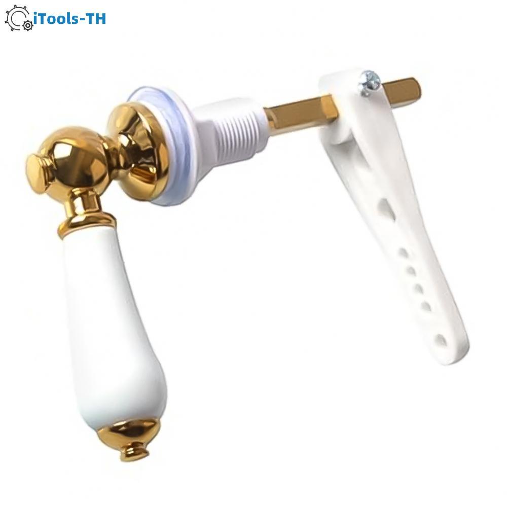 【iTools】Traditional Porcelain & Gold Victorian Style Toilet Cistern Lever HandleHot Sale