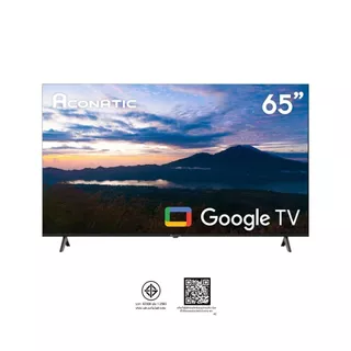 [New] ACONATIC Smart TV Google LED 4K HDR รุ่น 65US410AN ขนาด 65 นิ้ว Netflix Youtube รับประกัน 3 ปี
