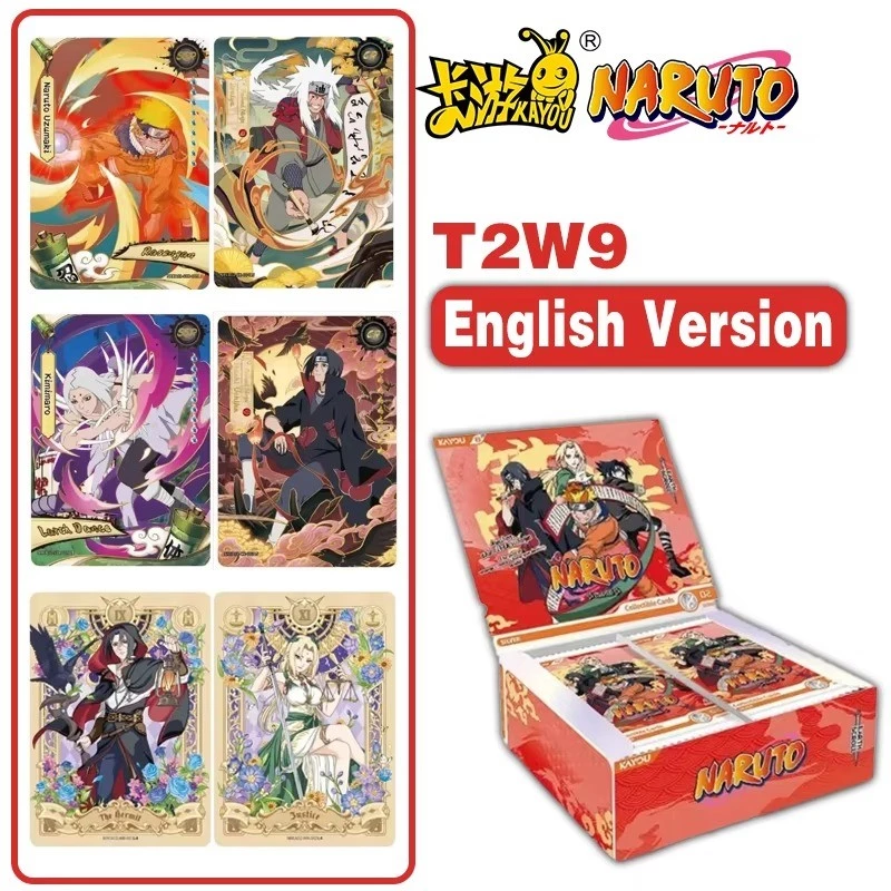 การ์ดนารูโตะ Kayou T2W9 ดั้งเดิมชั้น 2 การ์ดคอลเลกชัน Wave 9