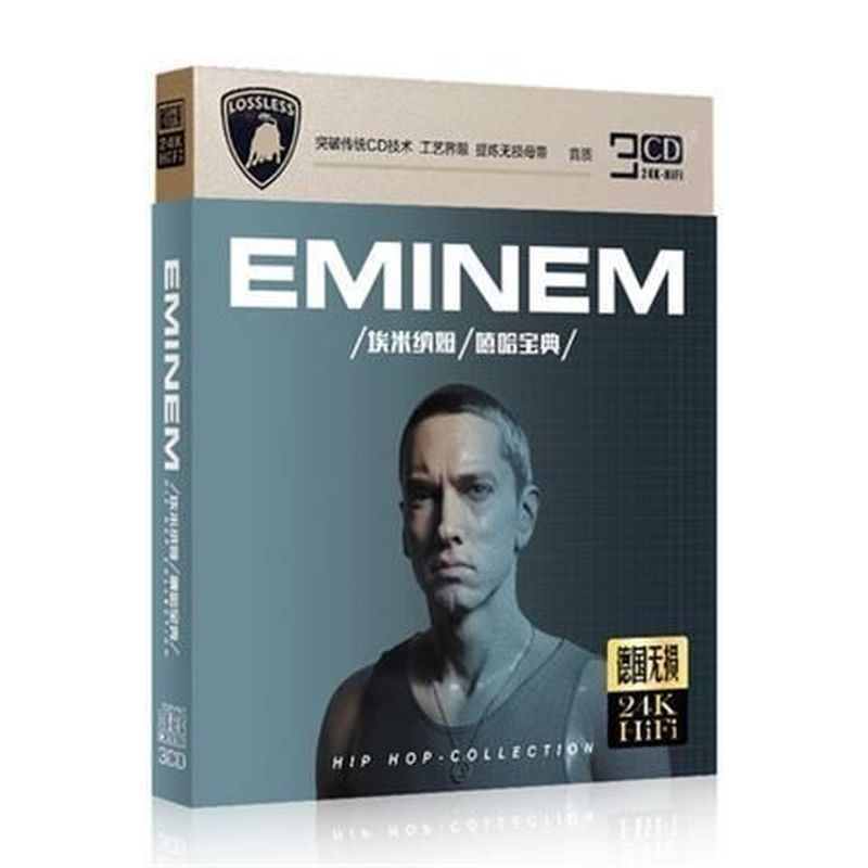 Eminem Eminem Eminem < Hip-Hop Collection > ของแท้ Car cd Disc เพลงภาษาอังกฤษเพลงบันทึก/zz7.10