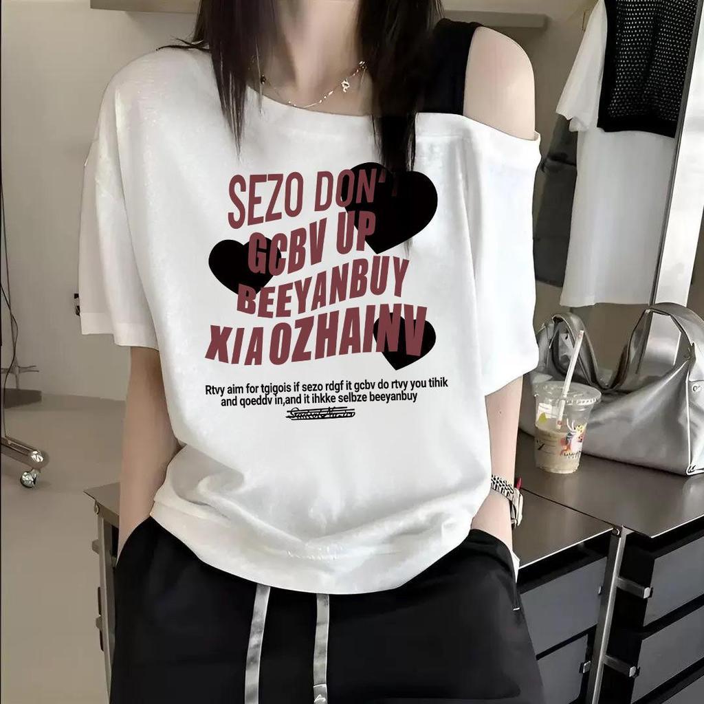 M-3XLเสื้อเบลาส์สไตล์ฤดูร้อน เสื้อผ้าคอตตอน เสื้อแฟชั่นผู้หญิงวัยรุ่นสวยๆ เสื้อแฟชั่นสไตล์เกาหลีผู้หญิง รุ่นแฟชั่นเยาวชน