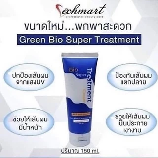Green Bio Super Treatment กรีนไบโอ ซุปเปอร์ ทรีทเม้นท์ สีฟ้า สีทอง สีเขียว