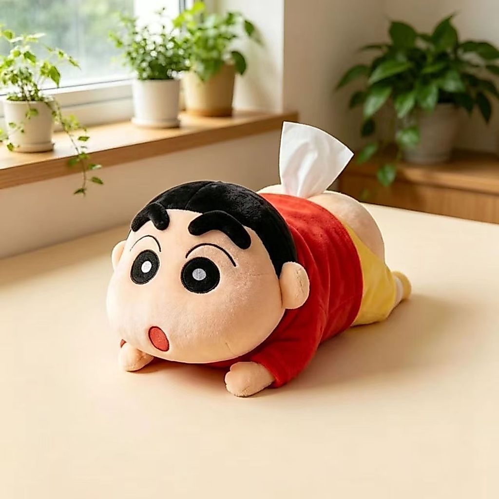 ใหม่น่ารัก ดินสอสี หน้าแข้ง-ชาน แขวนถุงกระดาษทิชชูห้องนอนห้องนั่งเล่นหอพักรถกล่องกระดาษทิชชูของขวัญสําหรับแฟน