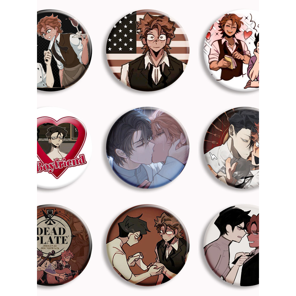 ยอดนิยม Dead Plate Dead Plate เกม Merchandise Bar Badge Vince Rody ร้านอาหารเกม Vince Rody Vince Rod