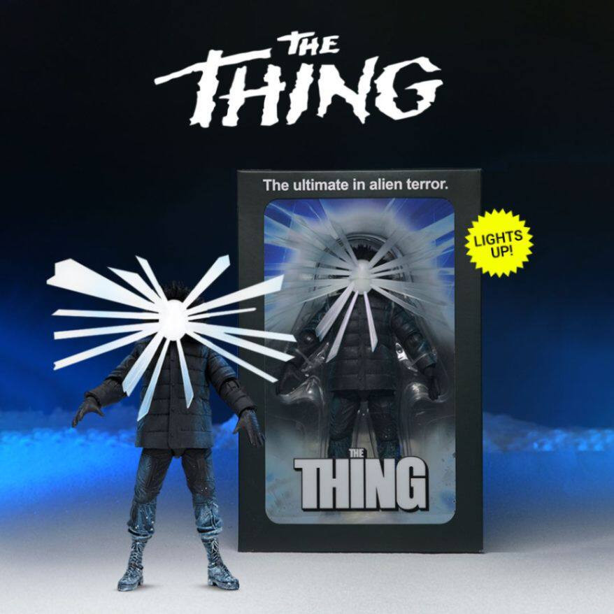[คลังสินค้าพร้อม] NECA 04955 The Thing The Thing The Thing Male Leader Poster Version Action Figure