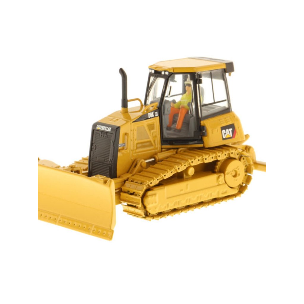 DM CAT 1/50 Carter D6K Bulldozer Alloy Track จําลองวิศวกรรมยานพาหนะรุ่นตกแต่งของขวัญ 85192