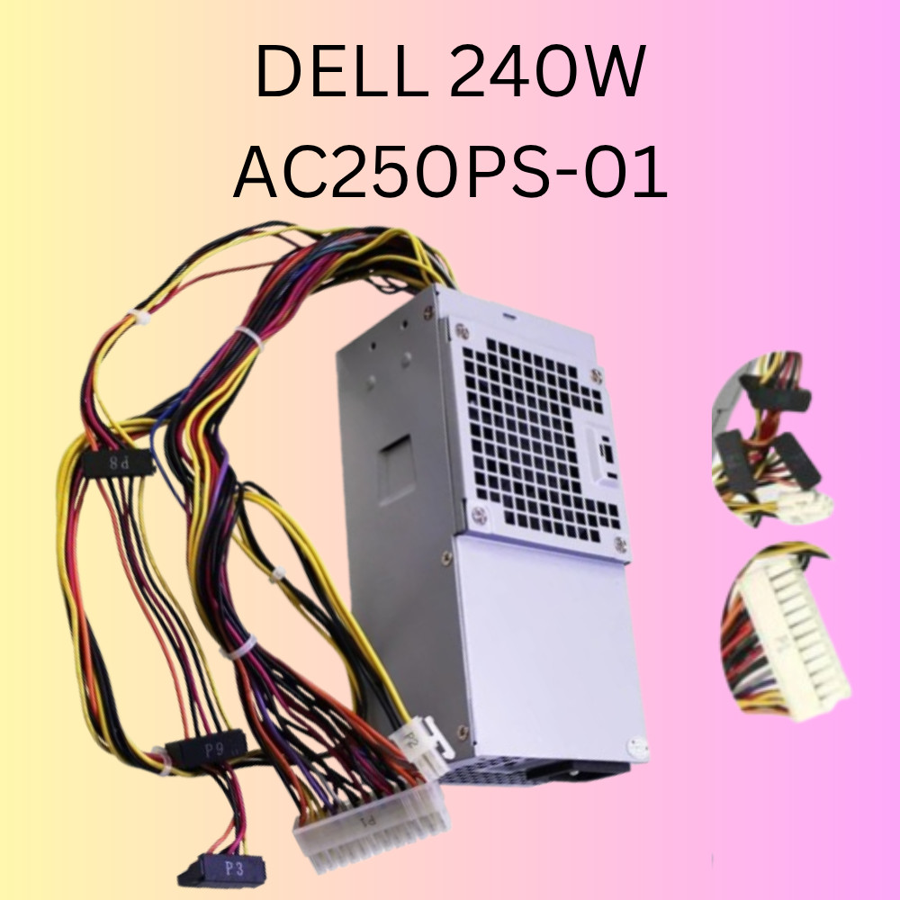 DELL พาวเวอร์ซัพพลาย PSU 250w 390 990 790 DT L250PS-01 H250AD-00 AC250PS-00