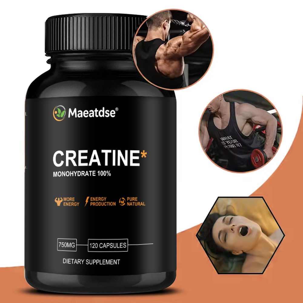 Creatine Capsules ช่วยสังเคราะห์โปรตีนของกล้ามเนื้อ เสริมประสิทธิภาพด้านกีฬา