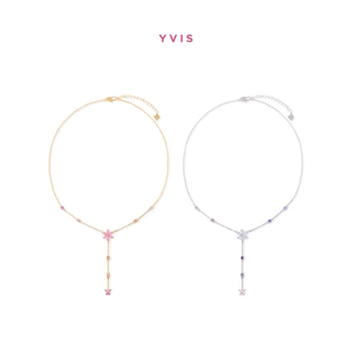 YVIS Glitz Brass Necklace - Posy Collection