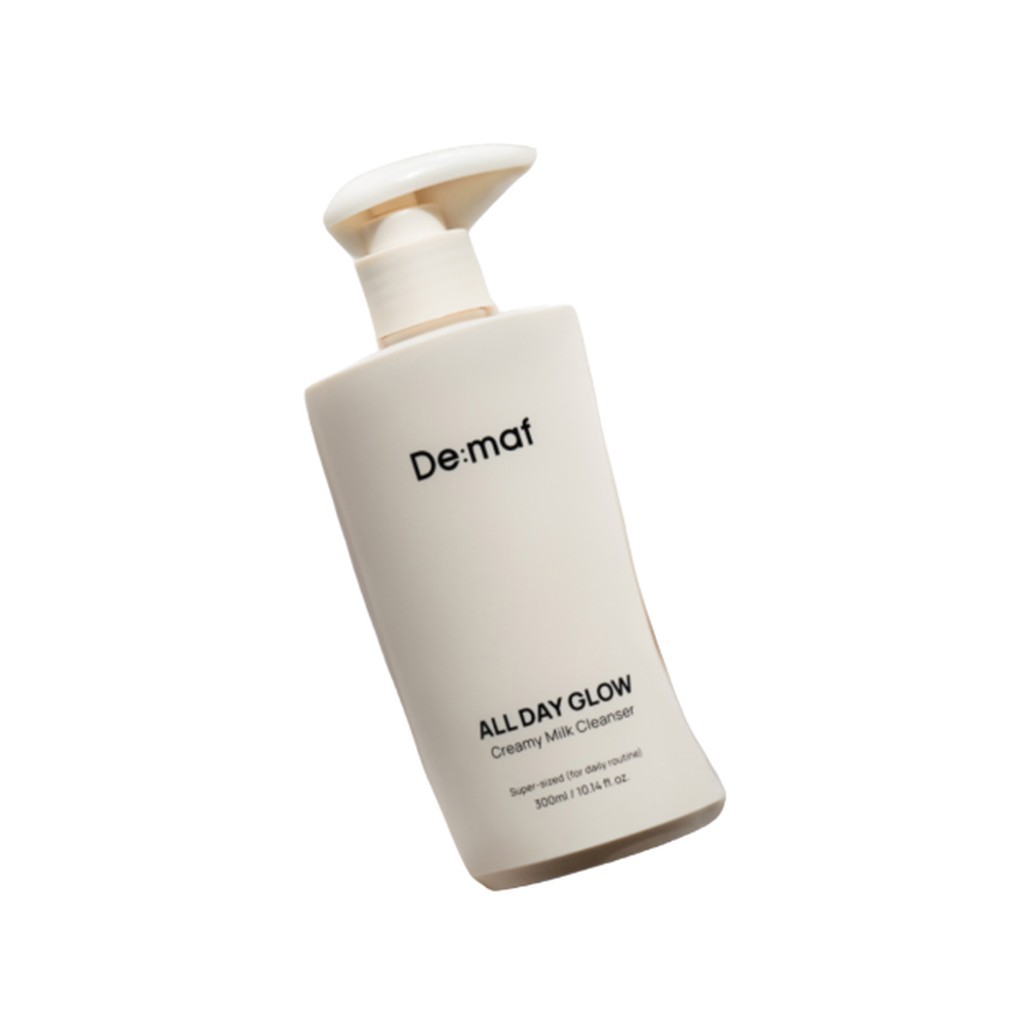 [de:maf] All Day Glow Creamy Milk Cleanser, 300ml, 1pc / Korean Milk Cleanser / Creamy Texture / ของ