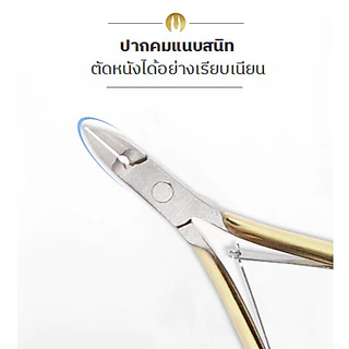 🇹 กรรไกรตัดหนัง PAIE (8815-JAW12) คมมากทนทาน หัวมนถนัดมือ กรรไกรตัดหนังมืออาชีพ สแตนเลส กรรไกรตัดหนัง D501 อุปกรณ์ทำเล็บ