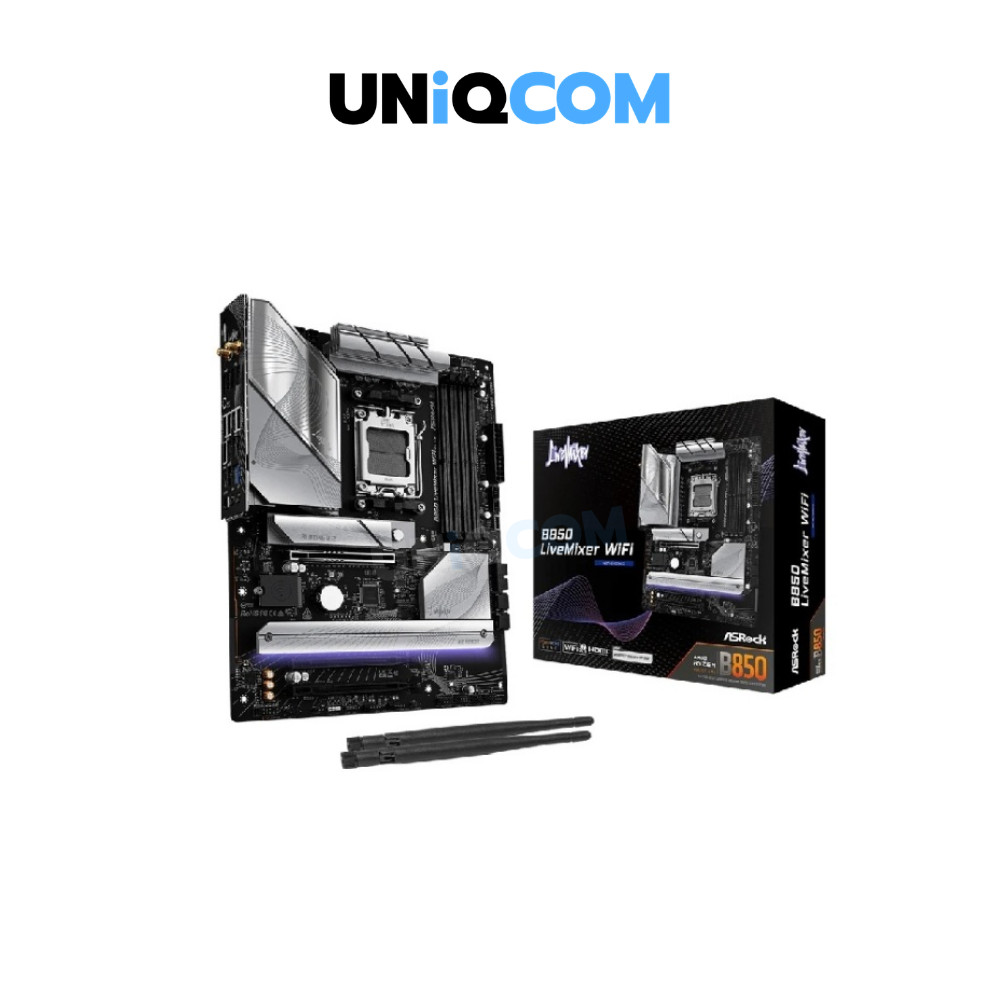 ASROCK MAINBOARD (AM5) B850 LIVEMIXER WIFI DDR5