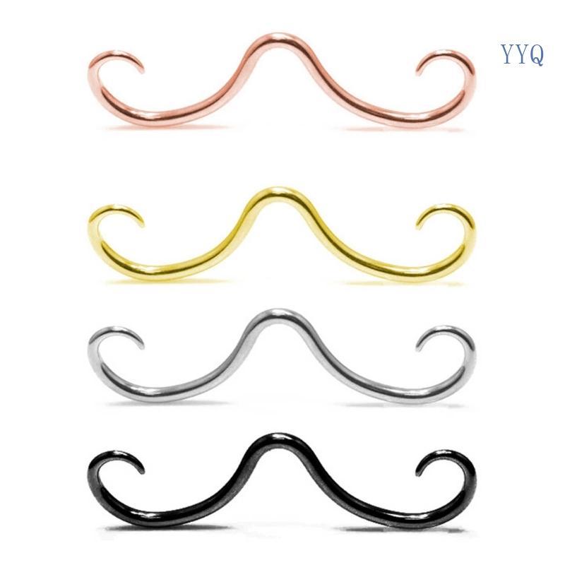 YYQ Septum หนวดจมูกแหวนเจาะเครื่องประดับ Septum เจาะแขวนสําหรับผู้หญิงผู้ชาย